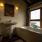 Bathroom at Sunbird Lodge in Kenya.