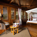 Villa bedroom at Anjajavy Le Lodge in Madagascar