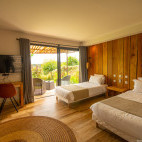 Bedroom at Mantadia Lodge in Madagascar.