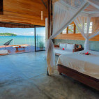 Bedroom at L’Heure Bleue in Nosy Be, Madagascar