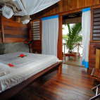 Bedroom at L’Heure Bleue in Nosy Be, Madagascar