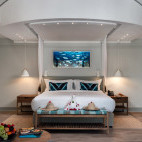 Beach pool villa at Anantara Bazaruto Island Resort in Mozambique.