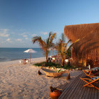 Beach at Azura Benguerra in Mozambique