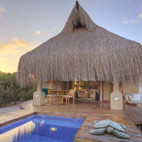 Beach villa at Azura Benguerra in Mozambique