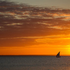 Dhow in Bazaruto, Mozambique