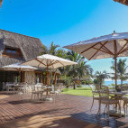 Restaurant at Bahia Mar in Vilanculos, Mozambique
