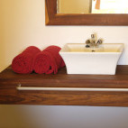 Bathroom at Kalahari Anib Camping 2 Go in Namibia