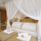 Berdroom at Halali Camp in Namibia