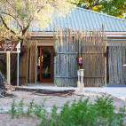 Room exterior at Namutoni Camp, Namibia