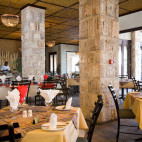 Restaurant at Okaukuejo Camp in Namibia