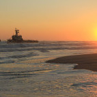 Shipwreck in Namibia.