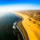 Skeleton Coast and Namib Desert in Namibia
