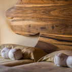 Bedroom at Walvis Bay Lagoon Lodge, Namibia.