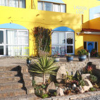 Exterior of Walvis Bay Lagoon Lodge, Namibia