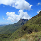 Drakensberg scenery in Royal Natal National Park, South Africa.