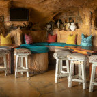 Cave bar at The Cavern in Drakensberg, South Africa