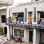 Spa entrance at African Rock Hotel in Johannesburg, South Africa