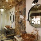 Bathroom at MalaMala Camp in South Africa