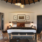 Bedroom at MalaMala Camp in South Africa