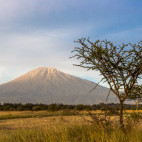 Mount Meru in Arusha, Tanzania