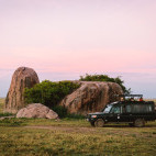 Vehicle safari in Tanzania