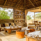 Lounge at Kuro Tarangire in Tanzania.