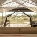 View from tent at Kuro Tarangire in Tanzania.