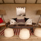 Lounge at Lamai Serengeti in Tanzania