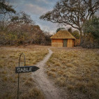 Chalet at Ntemwa-Busanga bush camp in Kafue National Park, Zambia