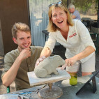 Sculpture workshop with Nick Mackman in Zambia