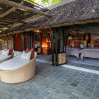 Bedroom at Kapamba Bushcamp in South Luangwa National Park, Zambia