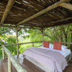 Day bed at Kapamba Bushcamp in South Luangwa National Park, Zambia