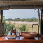 Sink at Luwi Camp in South Luangwa National Park, Zambia