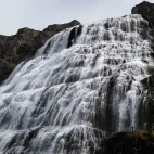 Dynjandi waterfall in Iceland.