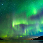 Northern lights in Tromsø, Norway