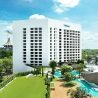 Aerial of Hilton Kuching in Borneo