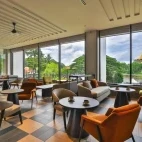 Lobby at Hilton Kuching in Borneo