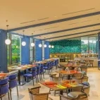 Restaurant at Hilton Kuching in Borneo