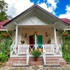 External view of Nepenthes Villa, Borneo