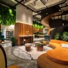 Lobby at the Luma Hotel in Borneo