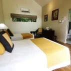 A twin room at the Mulu World Heritage Area Accommodation