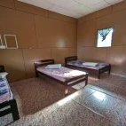 A triple room at  Trus Madi Entomology Camp, Borneo