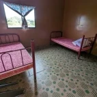 A twin room at Trus Madi Entomology Camp, Borneo