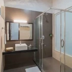 A bathroom at Camp Tigerlily, India.