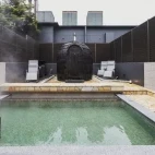 The onsen at Kiki Shiretoko Resort, Japan