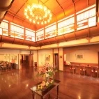 The lobby at Hotel Tsubakino, Japan