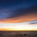A sunset view near Kota Kinabalu, Borneo