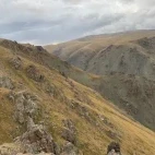 The Altai Mountains in Mongolia.