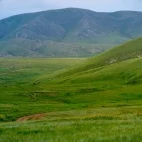 Landscape in Hustai National Park, Mongolia
