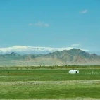 Ger camp in Buyant, the Khovd region of Mongolia